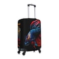 thumbnail image 3 of Balery Luggage Cover Colorful Betta Fish Print Suitcase Covers for Luggage Elastic Washable Suitcase Protector Fits 18-32 Inch Luggage-Small, 3 of 9