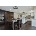 thumbnail image 2 of Z-Lite 724F13-MB+CH Halycon 2 Light 14" Wide Flush Mount Square Ceiling Fixture - Black, 2 of 7