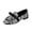 Black, variant on EKVAHL Women's Slip‑On Penny Loafers, Retro Pattern Dress Loafers, Faux Leather Closed Toe Walking Loafers for Office Business Daily Wear White