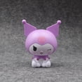 thumbnail image 3 of Sanrio figura muñeca 8cm Anime Hello Kitty Kuromi figura de acción lindo DIY pastel Topper coche decoraciones de escritorio juguetes regalos para niños, 3 of 5