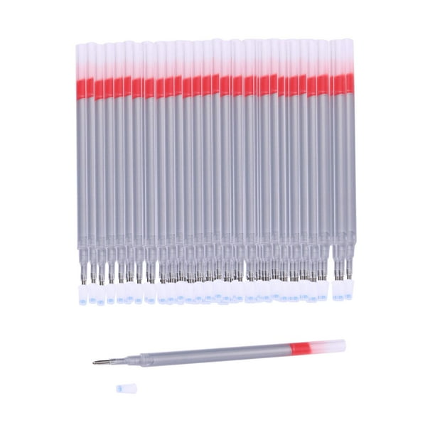 100 recambios de bolígrafo borrable de cuero para trazar líneas de ropa, para manualidades, sastrería, dibujo de tela Poste grueso 125x06 cm