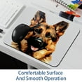 thumbnail image 6 of Collie Printed Square Mouse Pad, 8.3x9.8 Inch, Non-Slip Rubber Bottom Mouse Mat for Office and Gaming, 6 of 6