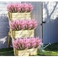 thumbnail image 4 of Artificial Boxwood Stems Faux Plants Shrubs, Fake UV Resistant Greenery Foliage Spring for Farmhouse, Home, Garden, Office, Patio, Wedding and Indoor Outdoor Decor, 4 of 5