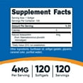 thumbnail image 5 of Nutricost Astaxanthin 4mg, 120 Softgels - Non-GMO, Gluten Free Supplement, 5 of 5