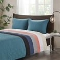 thumbnail image 4 of Pemberly Row Polyester Microfiber Solid Brushed Coverlet Set in Black, 4 of 16