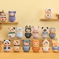 thumbnail image 5 of Caja sorpresa de la serie Pucky Roly Poly Kitty Meow Meow Tumbler, linda caja sorpresa misteriosa con forma de gato, bolsa de adivinación, regalo de Navidad para las fiestas, 5 of 5