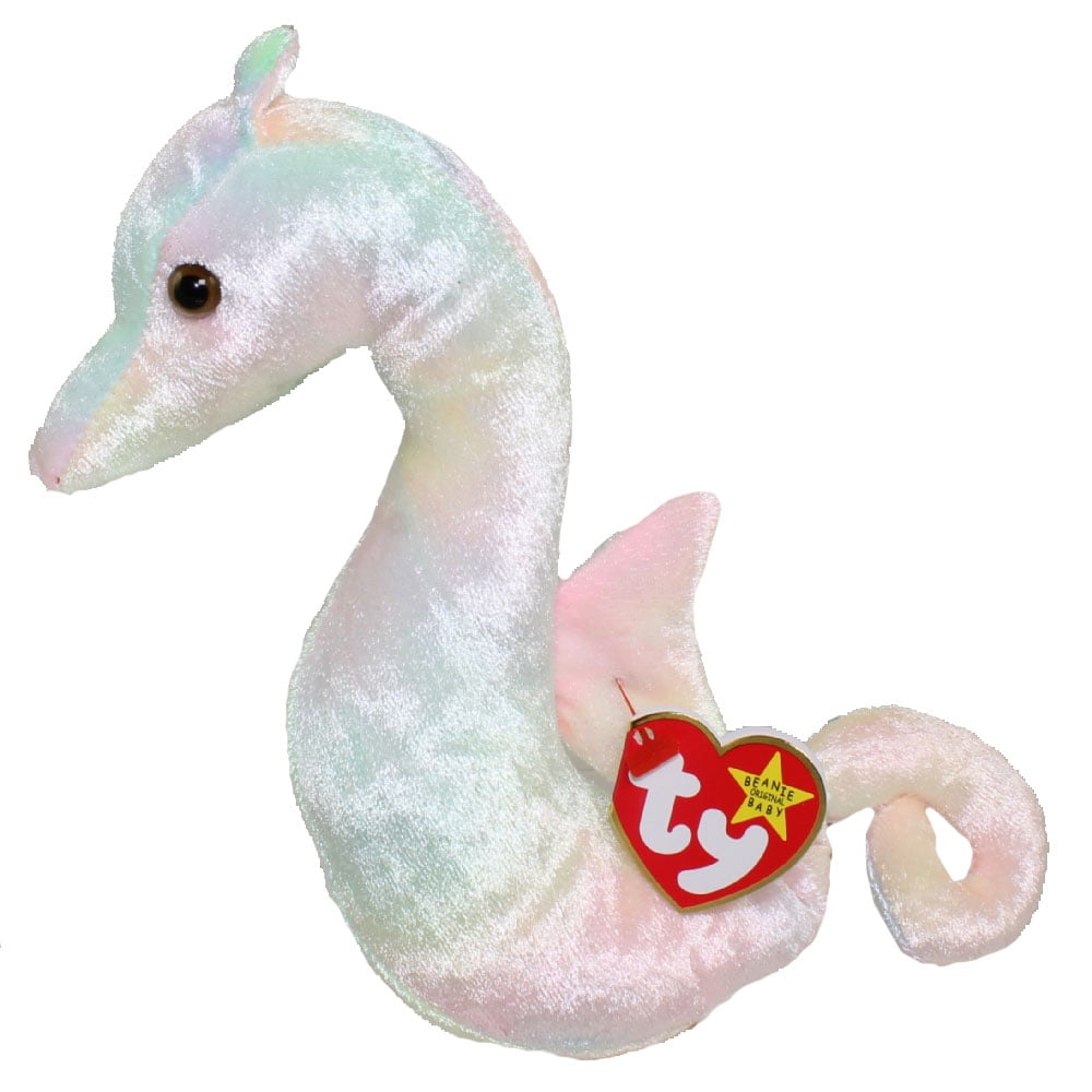 TY Beanie Baby NEON the Seahorse (7.5 inch)