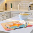 thumbnail image 6 of Yayeee Dish Drying Mat for Kitchen Counter 16"x18" Microfiber Absorbent Pad, Goldfish, 6 of 7