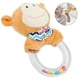 thumbnail image 4 of Hand Crank Plush Toy Educational Toddler Hand Rattle Puzzle Toy Appeasing Baby Gift(Monkey ), 4 of 4