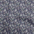 thumbnail image 1 of oneOone Cotton Jersey Blue Fabric Batik Quilting Supplies Print Sewing Fabric By The Yard 58 Inch Wide, 1 of 5