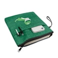thumbnail image 3 of HELLHERO Notebook Wraps, 1pcs Polyester Handle Easy Carry Book Case for Journal, 8.66 x 11.42, Dinosaur Custom Name Pouch, 3 of 8
