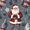 Christmas Santa, variant on Yayeee Faucet Mat for Kitchen Sink 14.7" Diatomite Long Splash Guard Pad, Colorful Stars