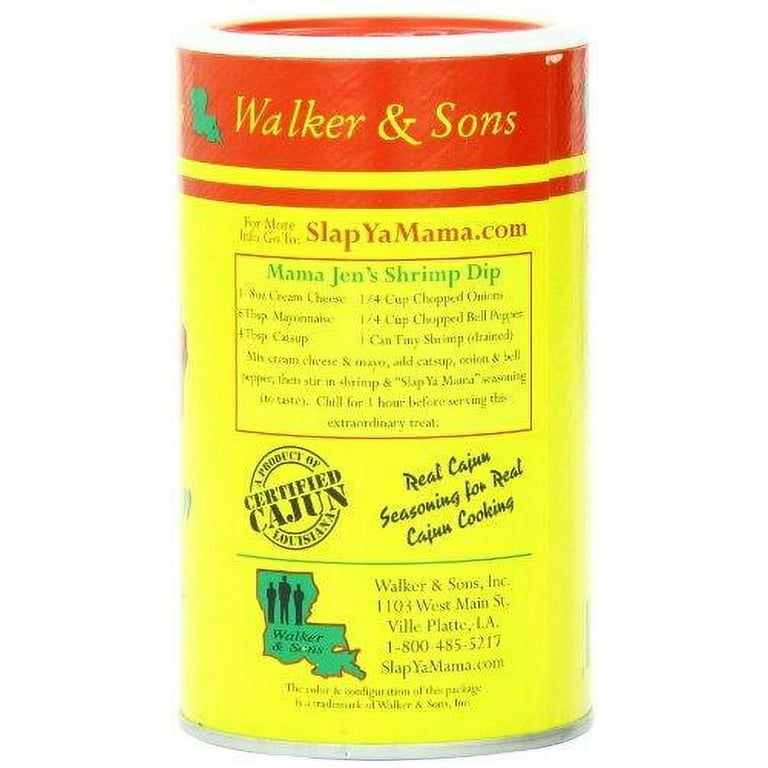 Walker Sons Slap YA Mama Original Blend Seasoning 3 of 8 Ounce Canisters  for sale online