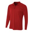thumbnail image 1 of A4 par Jour 1/4 Zip pour Homme en Écarlate N4268, 1 of 1