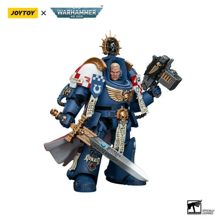 JOYTOY Warhammer 40k 1/18 Action Figures Anime 14.3cm Ultramarines Terminator Captain Severus Agemman Model Toys