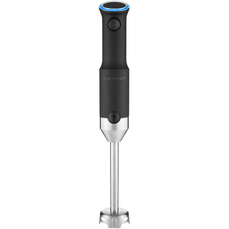 Chefman Cordless Portable Immersion Blender with One-Touch Speed