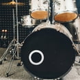 thumbnail image 3 of Miangastore Bass Drum Hole Protector Ring: Self-Adhesive Skin Guard For Kick Drum Opening Protection Musical Instrument Accessories For Percussion Kits, 3 of 8