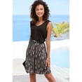 thumbnail image 3 of LASCANA Women's Pattern V-Neck Dress, 3 of 6