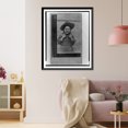 thumbnail image 3 of Historic Framed Print, [Mathilde Freud, half-length portrait, standing at window, facing front].Dr. H. Heid, Wien., 17-7/8" x 21-7/8", 3 of 9