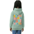 thumbnail image 6 of QITESHIPIN Big Kids Letter Print Pullover Hoodie Long Sleeve Popular Graphic Casual Comfortable Sweatshirt Green,10-12 Years, 6 of 6