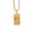 Aries, variant on Zodiac Necklace for Women Pendant Stainless Steel Gold Plated Square 12 Constellation Horoscope Sign Gift Astrology Dainty Lucky Minimalist Personalized Gift Jewelry Capricorn