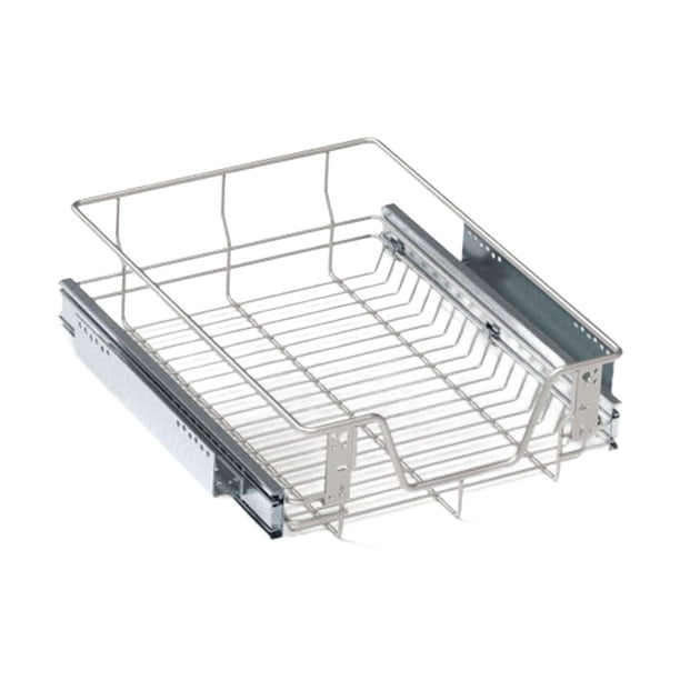 Organizador extraíble para armario debajo del fregadero, estante de almacenamiento para armario del hogar. 14 pulgadas x 16 pulgadas
