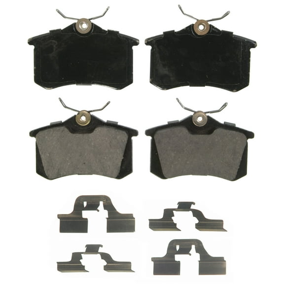 Wagner QuickStop ZD1017 Ceramic Disc Brake Pad Set Fits select: 2012-2018 VOLKSWAGEN JETTA, 2012-2016 VOLKSWAGEN BEETLE