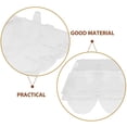 thumbnail image 4 of WEUVEB Goose Egg Carton Transparent PVC 15Set 8.3X2.5X2.5In, 4 of 8