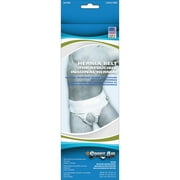 Champion Hernia Belt for Single or Double Hernia, Black, Large
