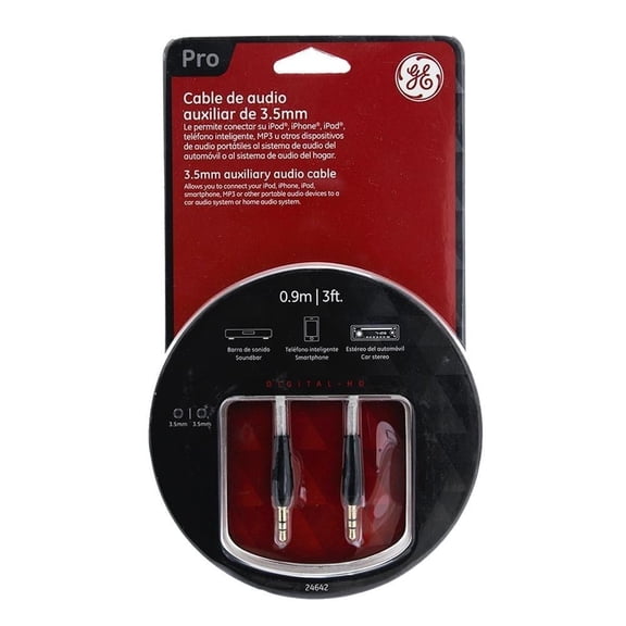Cable de Audio General Electric Pro 24642 0.9 m