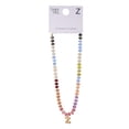 thumbnail image 3 of Time and Tru Goldtone Multicolored Bead Initial "Z" Necklace, 3 of 6