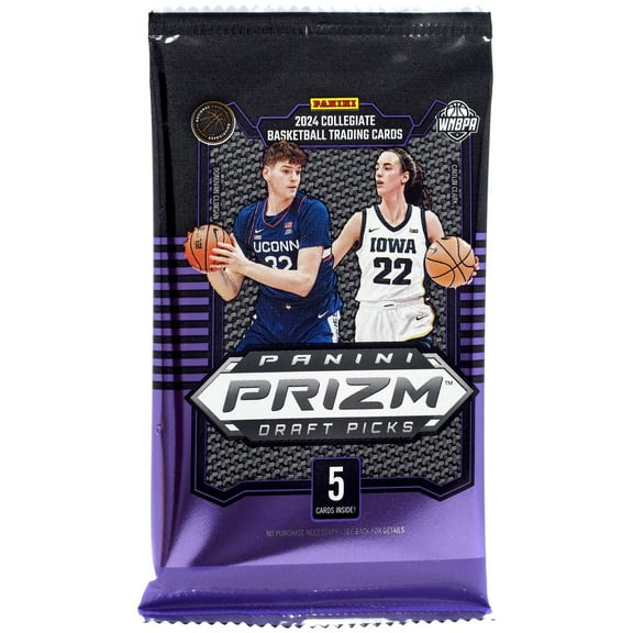 NBA Panini 2024-25 Prizm Draft Picks Basketball Trading Card BLASTER Pack (5 Cards)