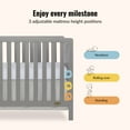thumbnail image 4 of Dream On Me Ridgefield 5-in-1 Convertible Crib, Model #735, 4 of 9