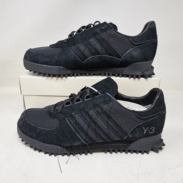 Adi-das Y-3 Marathon TR Casual Shoe / Triple Black / HP3126 / Mens 7.5 , Wmns 8.5