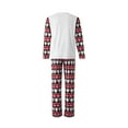 thumbnail image 4 of Fiomva Christmas Pajamas for Family, 2023 Xmas PJS Set Holiday Sleepwear Funny Santa printed Matching Family Jammies Pajamas, 4 of 9