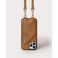 thumbnail image 2 of Holstere Smooth Tan Genuine Leather iPhone Case Crossbody Purse - iPhone 12 / 12 Pro, 2 of 5