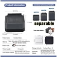 thumbnail image 2 of Elevadores para muebles EclatBain ajustables de 7,5 cm y 11 cm, 2 of 8