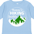 thumbnail image 4 of Inktastic Mommy's Hiking Buddy with Mountains and Trees Boys or Girls Long Sleeve Toddler T-Shirt, 4 of 5