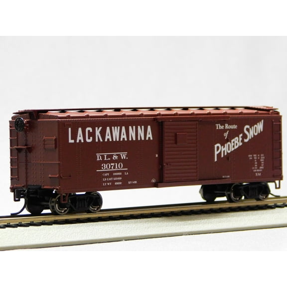 LIONEL HO SCALE DL&W LACKAWANNA #30710 BOXCAR 2354170