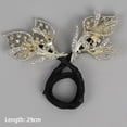 thumbnail image 2 of Women's Elegant Hand Braideds Deft Bun Non-Slip Lightwight Hair Bun Shaper for Hairdressing, 2 of 5