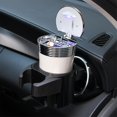 thumbnail image 2 of Soporte de ventilación para teléfono con soporte de gravedad para teléfono de coche soporte de ventilación para coche compatible con todos los teléfonos, negro Feliz Sencillez, 2 of 5