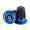 blue, variant on MEIJUN 2pcs Colorful Aluminum Bike Bicycle Handlebars Bar Grips End Plugs Caps Bike Accessory, Bar End Plugs,Handlebar End Plug
