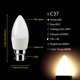 thumbnail image 1 of Bombilla LED C37 para decoración del hogar, lámpara Led de 5W, 6W, 7W, E14, B22, 220V-240V, 3000K, 4000K, 6000K, 1 unidad, 1 of 4