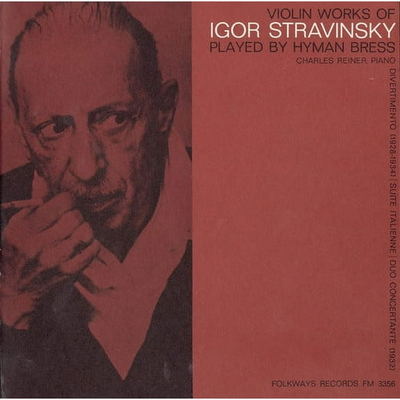 Hyman Bress - Violin Works of Igor Stravinsky - Music & Performance - CD