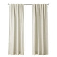 thumbnail image 4 of Better Homes & Gardens Abstract Textured Blackout Curtain Panel, 1 Panel, Taupe Splash, 50" x 84", 4 of 5