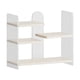 thumbnail image 4 of Estante para tazas de MDF acrílico, estante de exhibición para estación de café con estantes multicapa y Ondulación blanca, 4 of 7