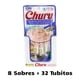 thumbnail image 1 of Exhibidor 8 Sobres Churu Atún con Almeja Sobre con 4 Tubos de 14 g, 1 of 5