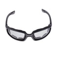 thumbnail image 4 of 3x Motorcycle ATV Dustproof Riding Glasses Smoke Clear Yellow Padded Comfortable, 4 of 8