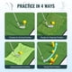 thumbnail image 3 of VEVOR PRO - Alfombrilla de golf de 1,5 x 1,2 m, material de entrenamiento para practicar golf en interiores y exteriores, 3 of 9