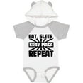thumbnail image 3 of Inktastic Eat, Sleep, Krav Maga, Repeat Boys or Girls Baby Bodysuit, 3 of 5